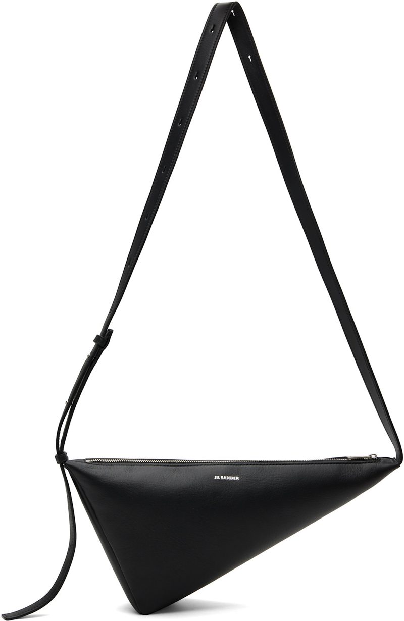 Black Triangle Crossbody Bag 262249M170008