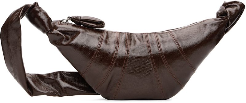 Brown Small Croissant Bag 262646M170021