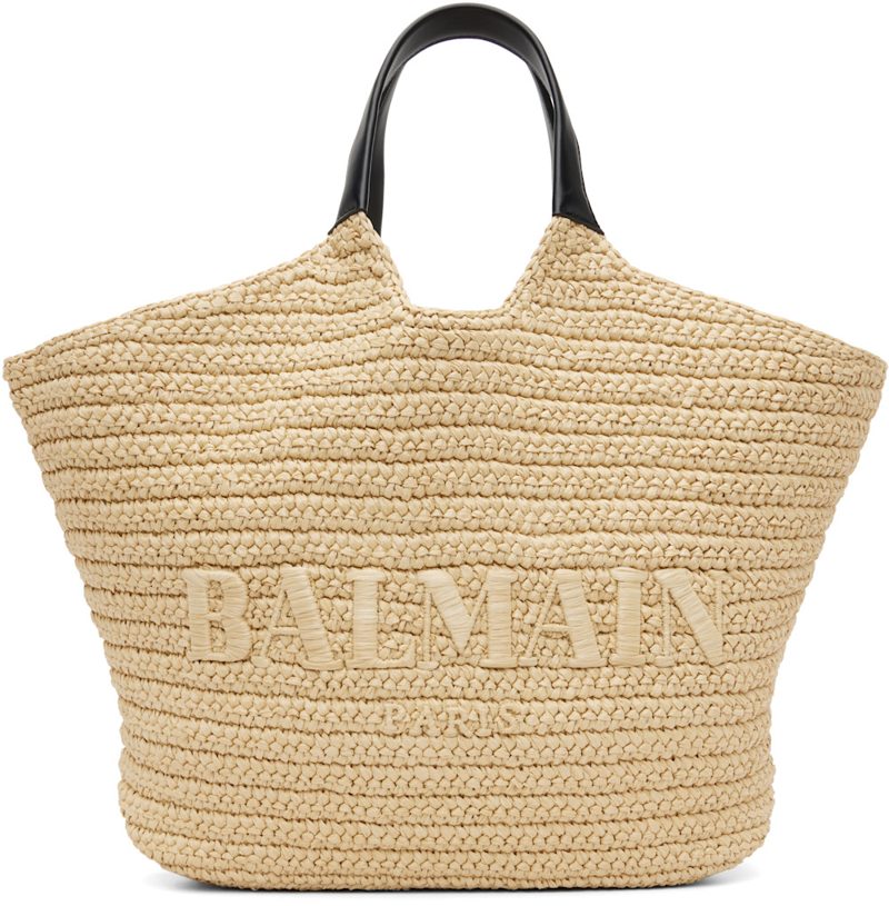 Beige [발망] Crochet Tote 262251F049005