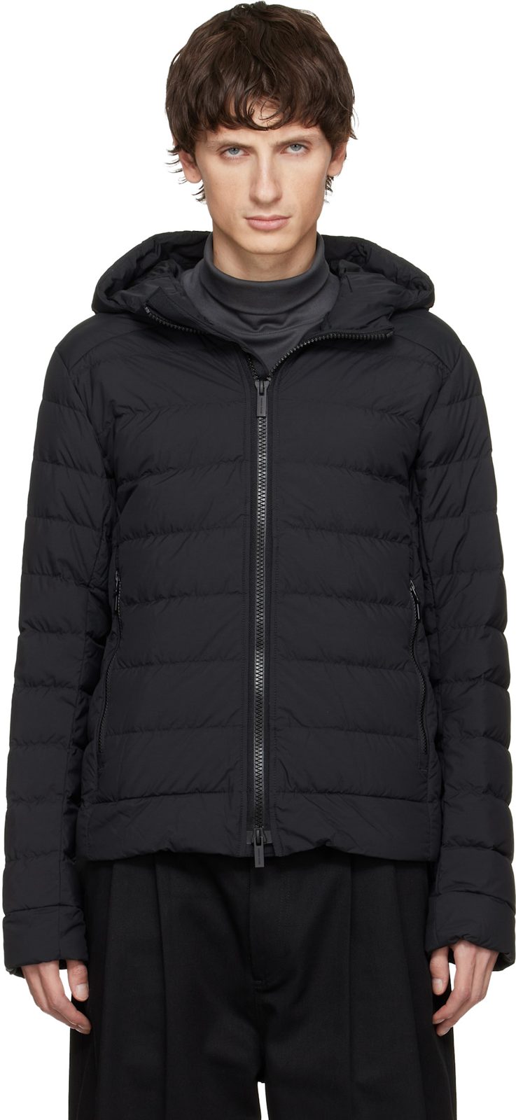 Black Crofton EnduraLuxe Down Jacket 252014M178014