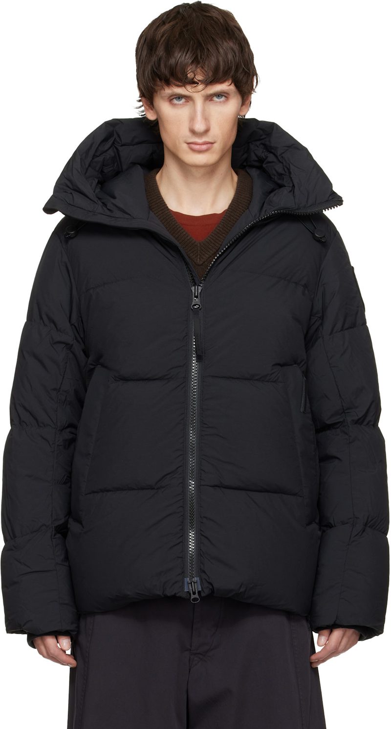 Black Label Crofton Puffer EnduraLuxe Down Jacket 252014M178038