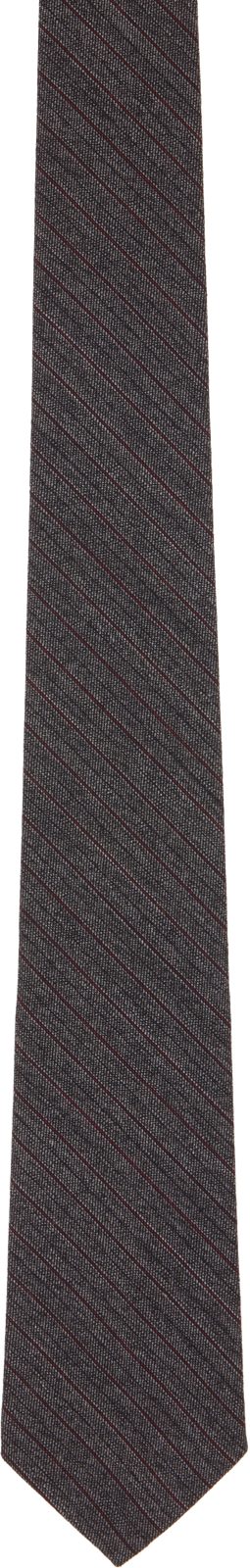 Gray Suiting Tie 262188M158000