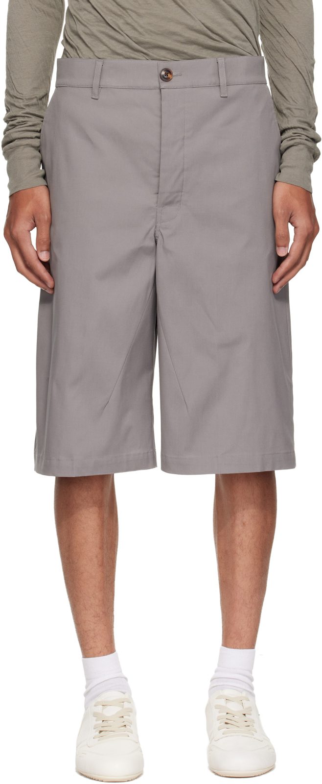 Gray Tower Work Shorts 262232M193032