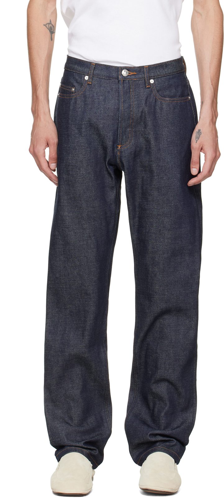 Navy New Standard Jeans 262252M186005