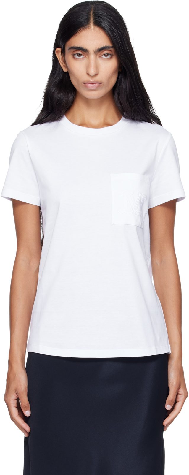 White Papaia T-shirt 262118F110001