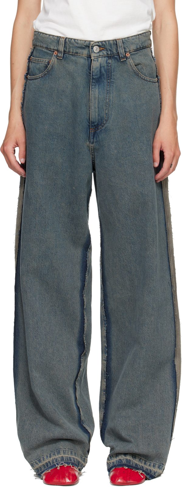 Blue 5-Pocket Jeans 261188F069018