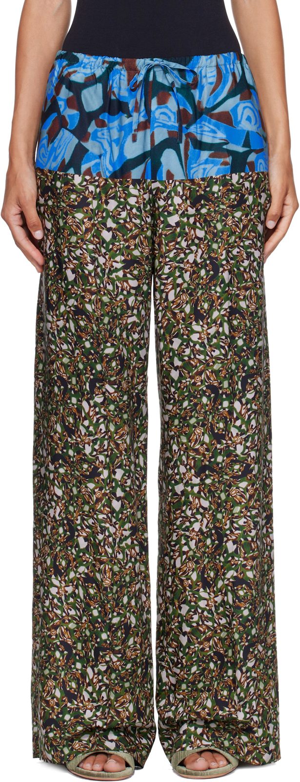 Multicolor Purvis Long Lounge Pants 262358F087005