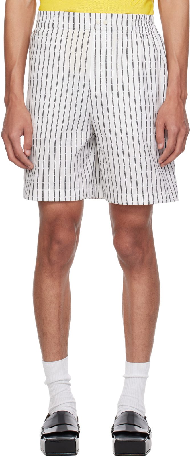 White The Calecon boxer Shorts 261553M193003