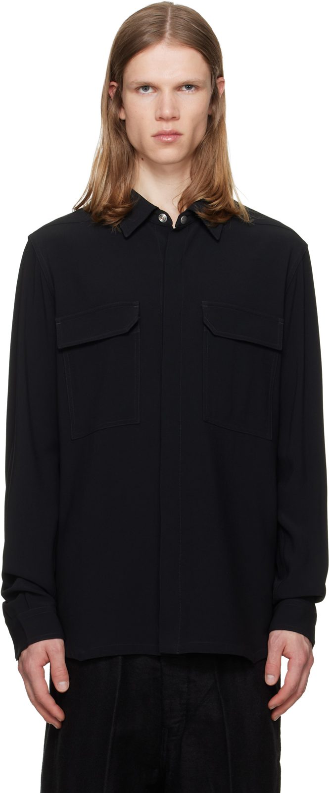 Black Tower Overshirt 262232M192028