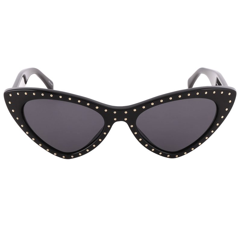 Moschino Grey Cat Eye Ladies Sunglasses MOS0006 / S 0807 / IR 52