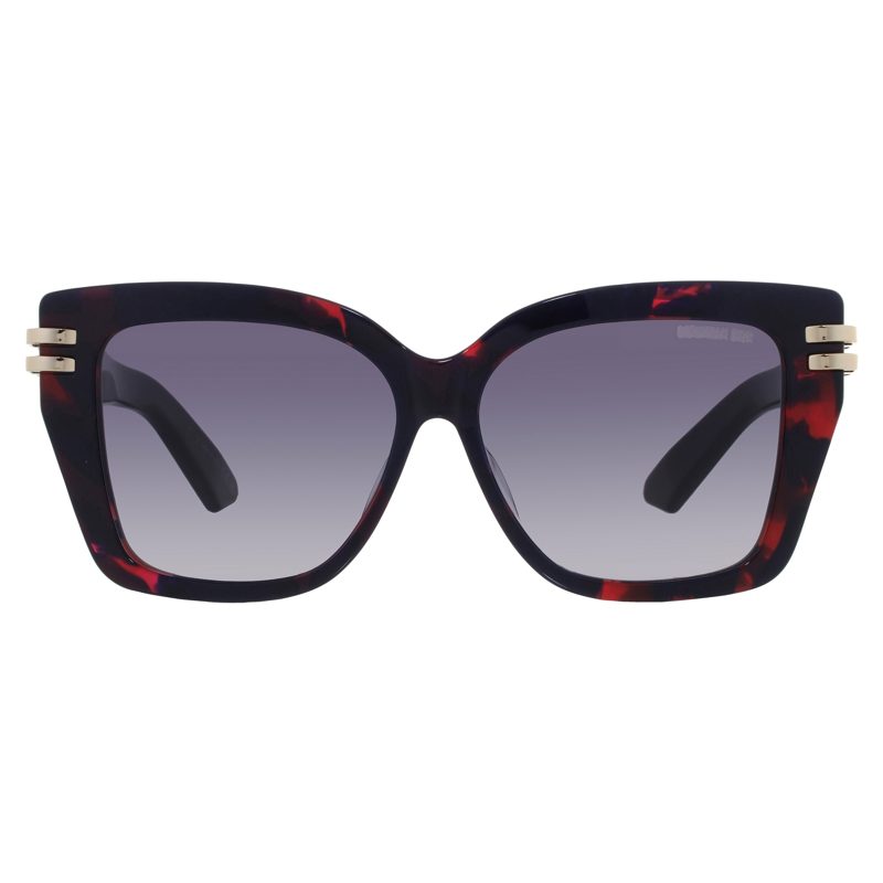 C[디올] S1F Gradient Smoke Square Ladies Sunglasses CD40149F 54B 56