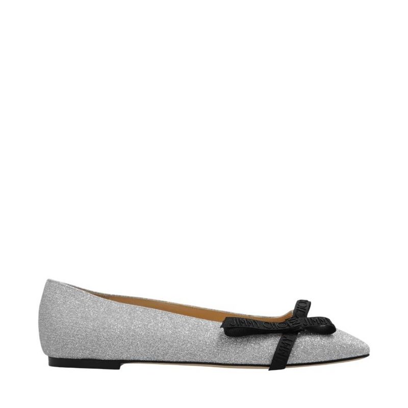 Womens Veda Glitter Ballerina Flats