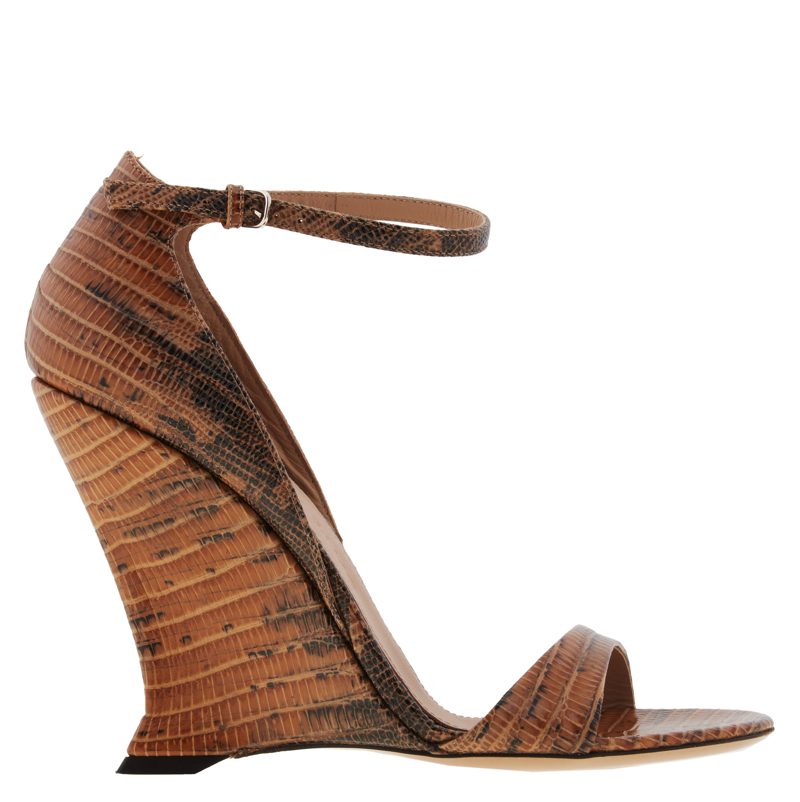 Vidette X5 Leather Wedge Sandals