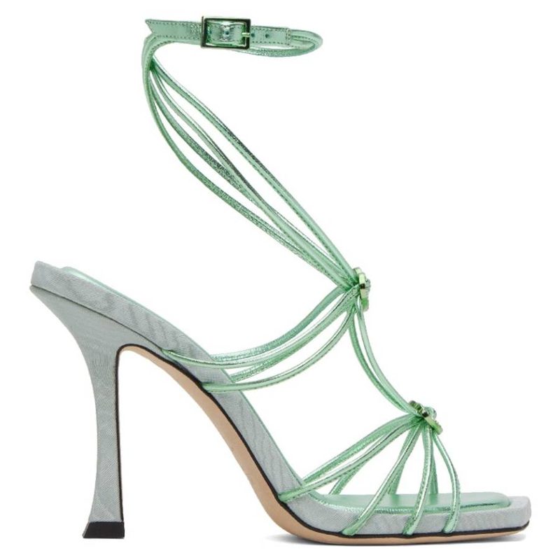 Indiya 100 Metallic Nappa Sandals