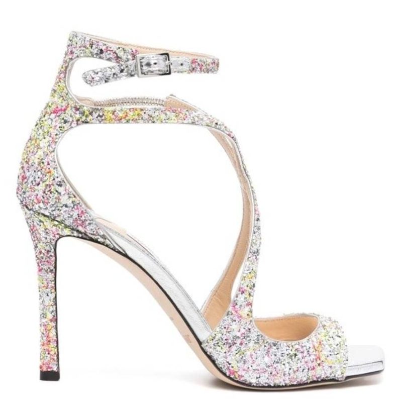 Azia 95 Coarse Glitter Sandals