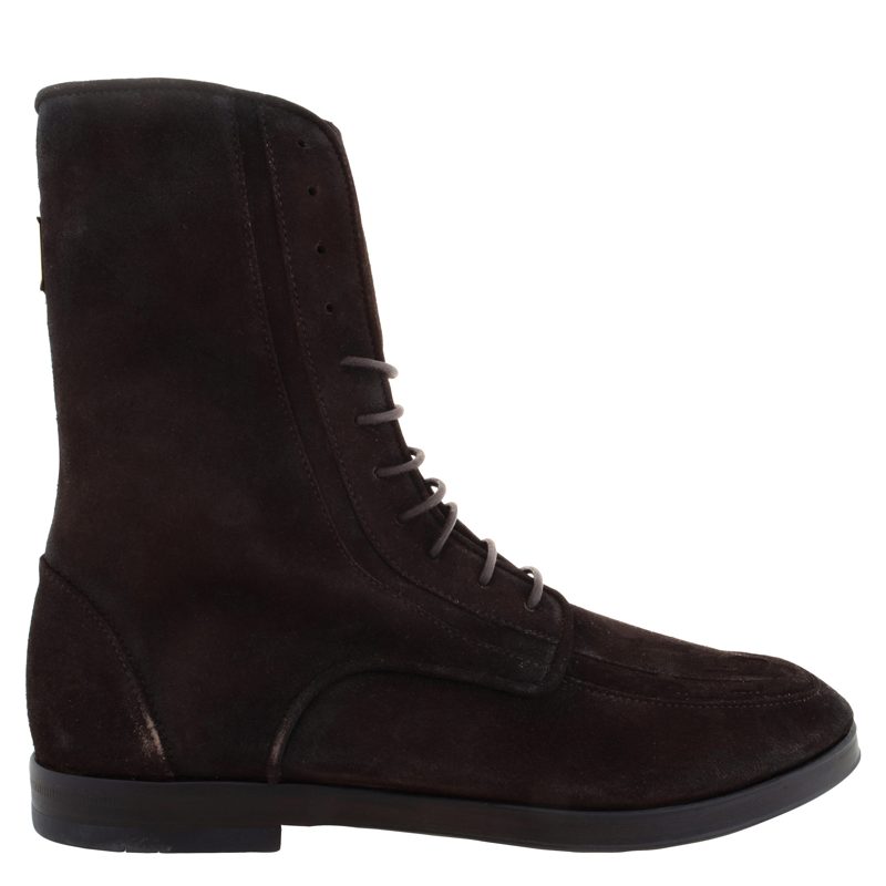 Debby Suede Lace-Up Boots