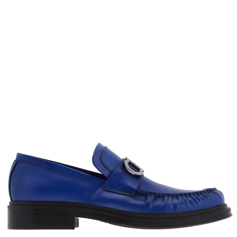 Duccio Leather Gancini Loafers