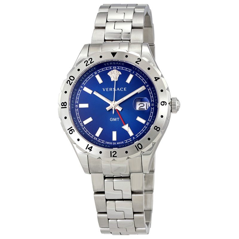 Hellenyium GMT Blue Dial Mens Watch V1101 0015