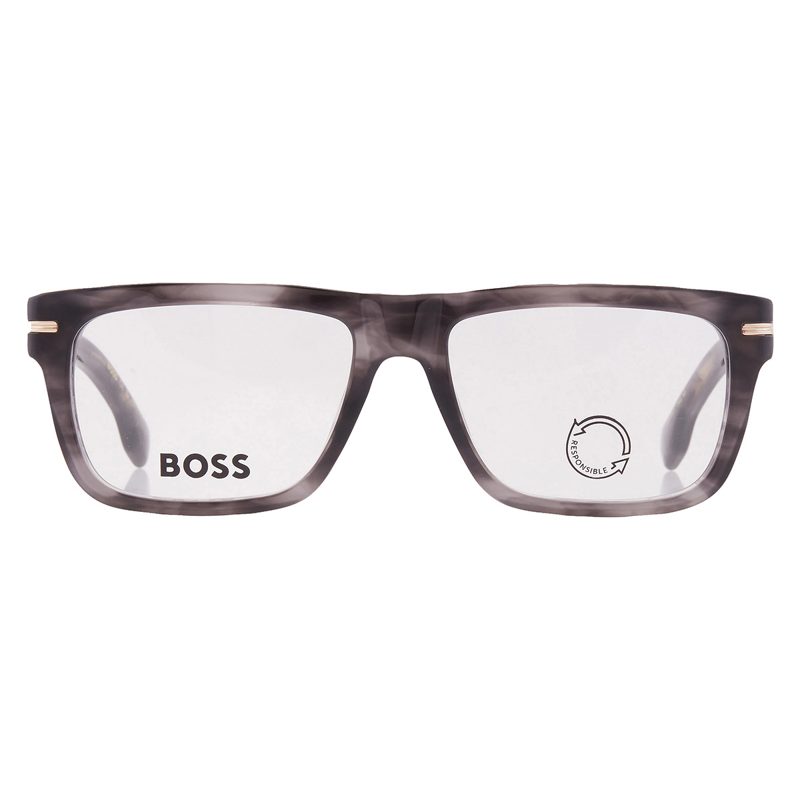 Hugo [보스] Demo Rectangular Mens Eyeglasses [보스] 1503 02W8 53