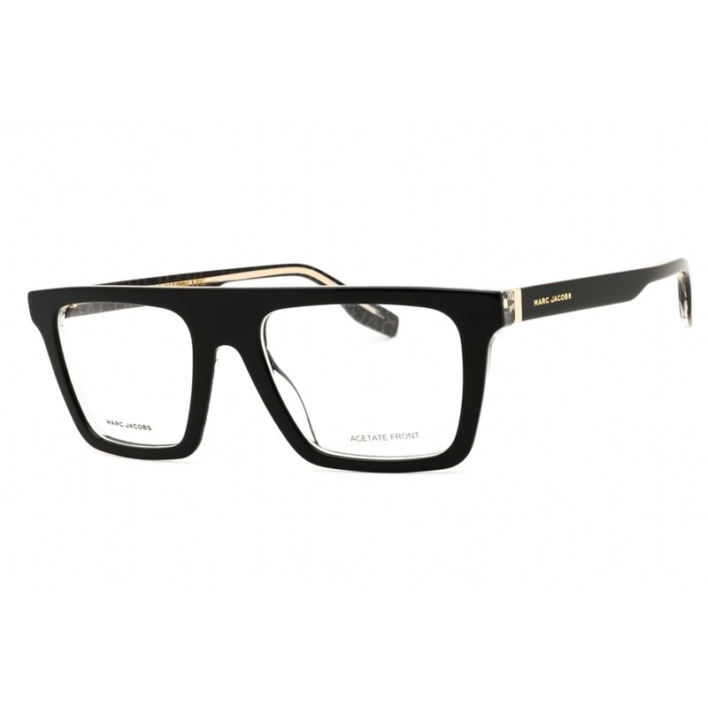 Demo Browline Mens Eyeglasses Marc 759 01EI 53