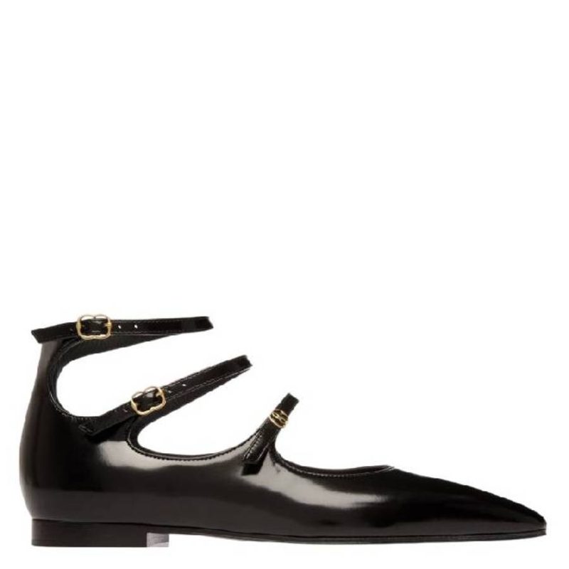 Marilou Leather Mary Jane Flats