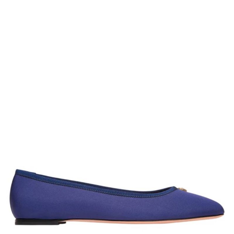 Silk Faille Fabric rina Flats