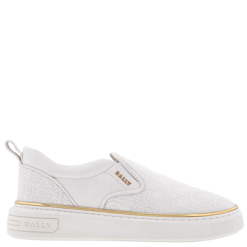 Mardy Monogram Quilted Leather Sneakers