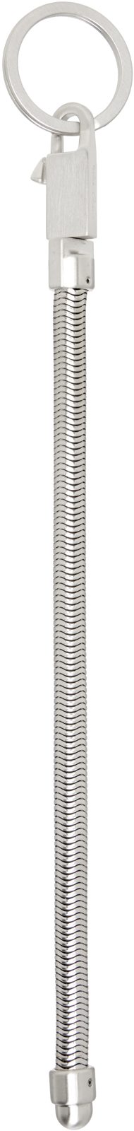 Silver Temple Snake Keychain 262232M148002