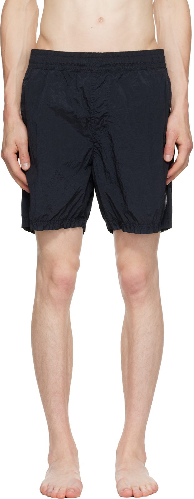 Navy B100004 Nylon Metal Econyl Swim Shorts 262828M193001