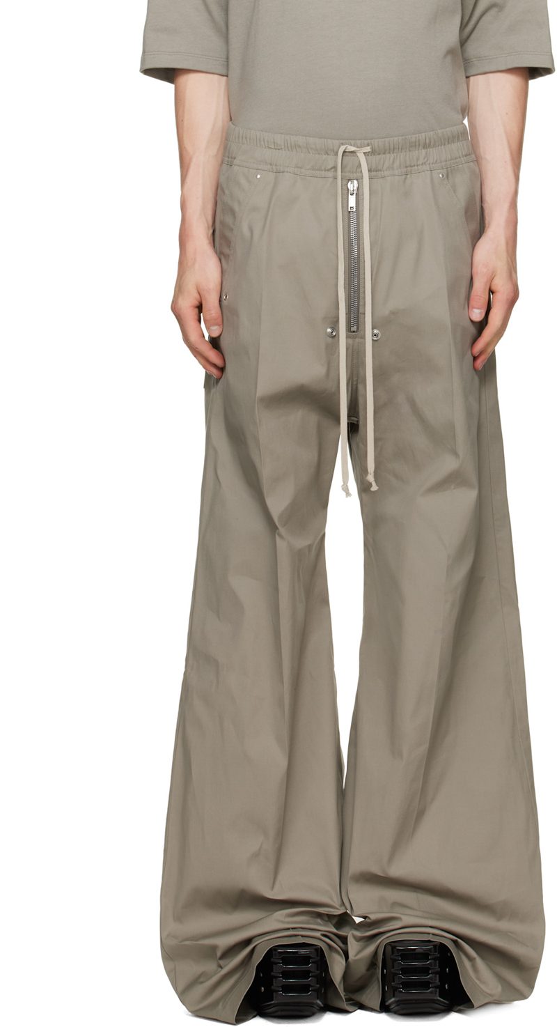 Taupe Tower Wide Bela Trousers 262232M191044