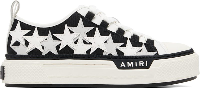 Black Stars Court Low Sneakers 262886M237051