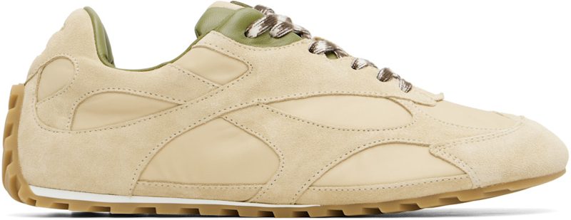 Beige Orbit Flash Sneakers 261798M237006