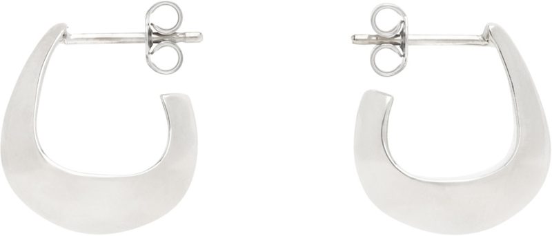 Curved Mini Drop Earrings 262646F022004