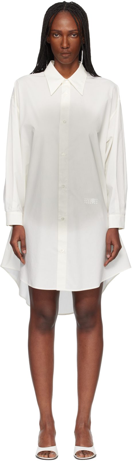 오프화이트 Cotton Poplin Minidress 261188F052011