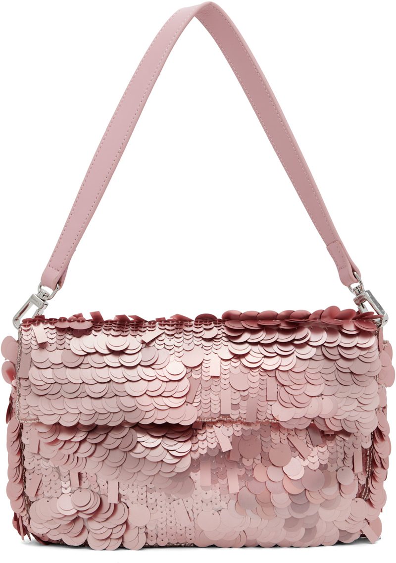 Staud Pink Timmy Shoulder Bag 262386F048010