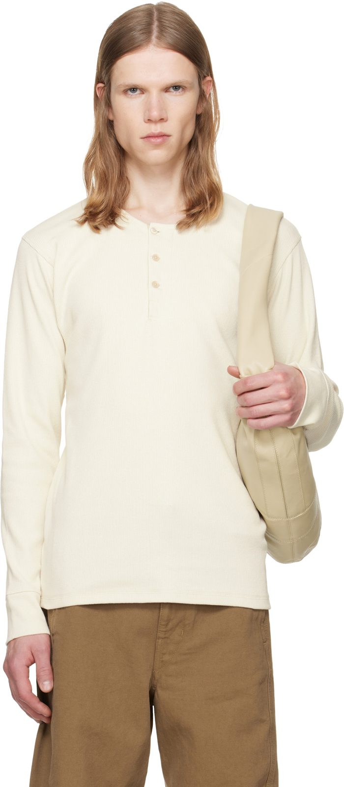 ์คํํ์ดํธ Long Sleeve Henley T-shirt 262646M211001