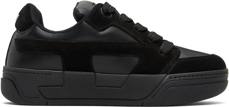 Black D-Ollie-Monochrome Sneakers 262001M237007