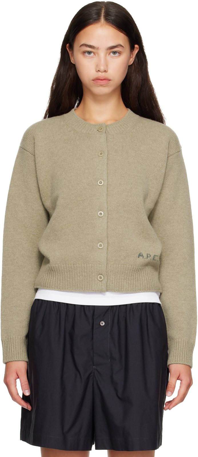 Beige Lila Cardigan 262252F095000