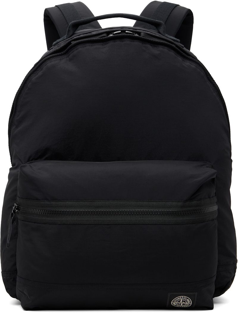 Black 9200016 Coated Nylon Metal ECONYL Backpack 262828M166000