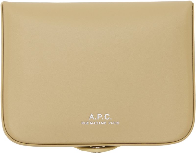Beige Josh Coin Pouch 262252M164004