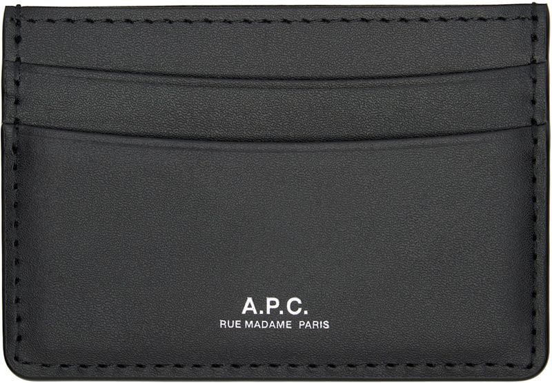 Black Andre Card Holder 262252M163012