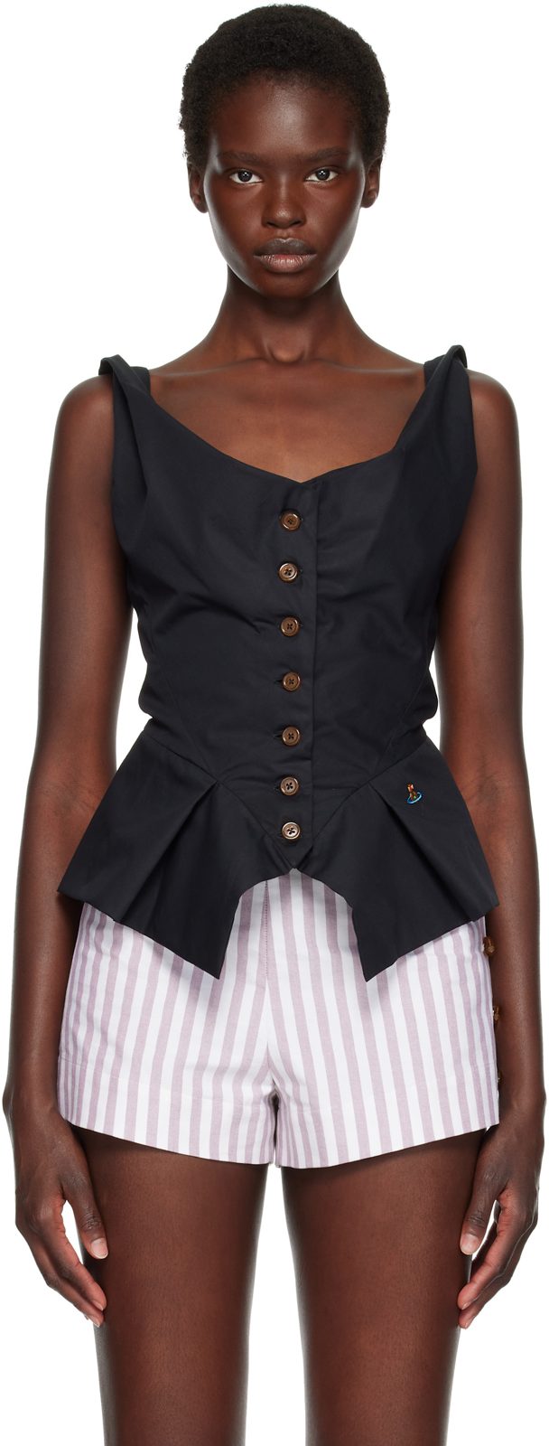 Black Monday Vest Top 262314F111014
