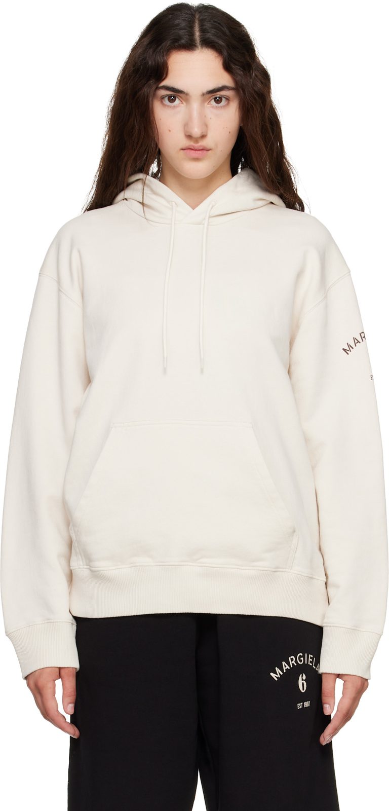 오프화이트 Mannequin-Print Hoodie 262188F097002