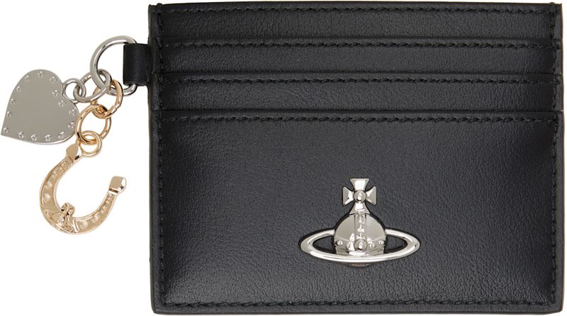 Black Charms Orb Card Holder 262314F037000