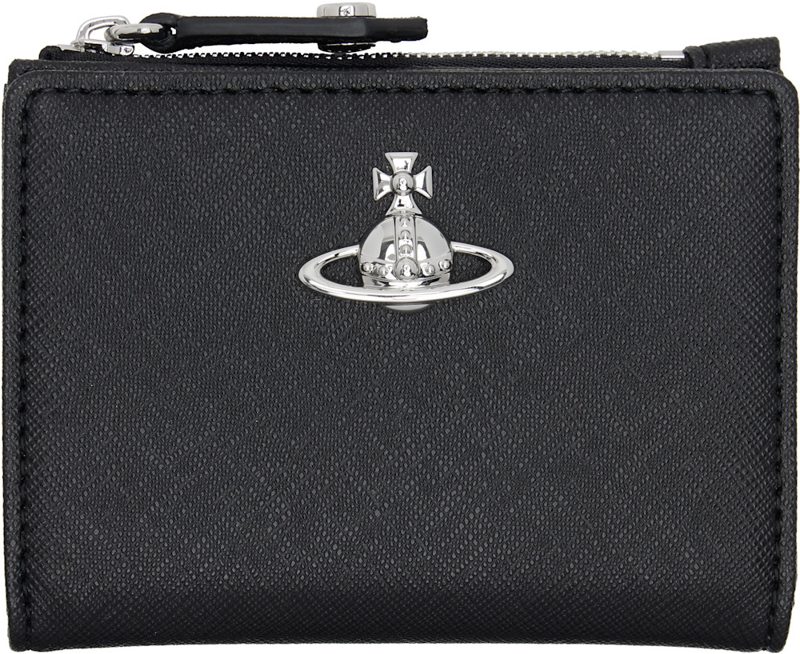 Black Orb Slim Flap Card Holder 262314F037018