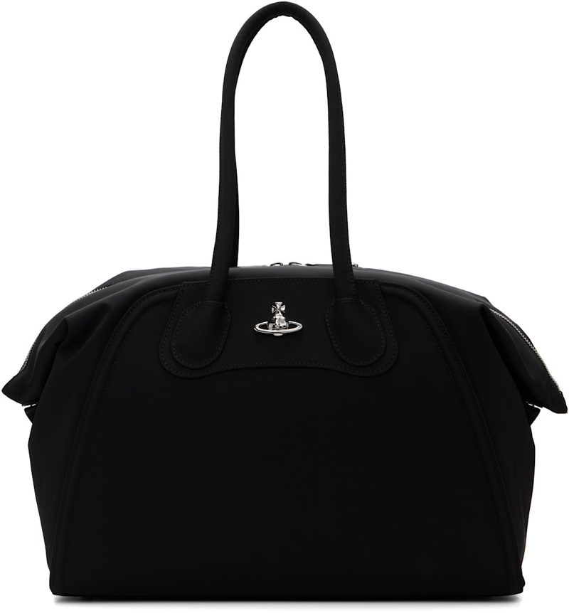 Black Shirley Holdall Tote 262314F049001