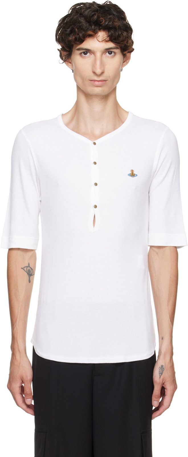 White Sailor Henley 262314M211000