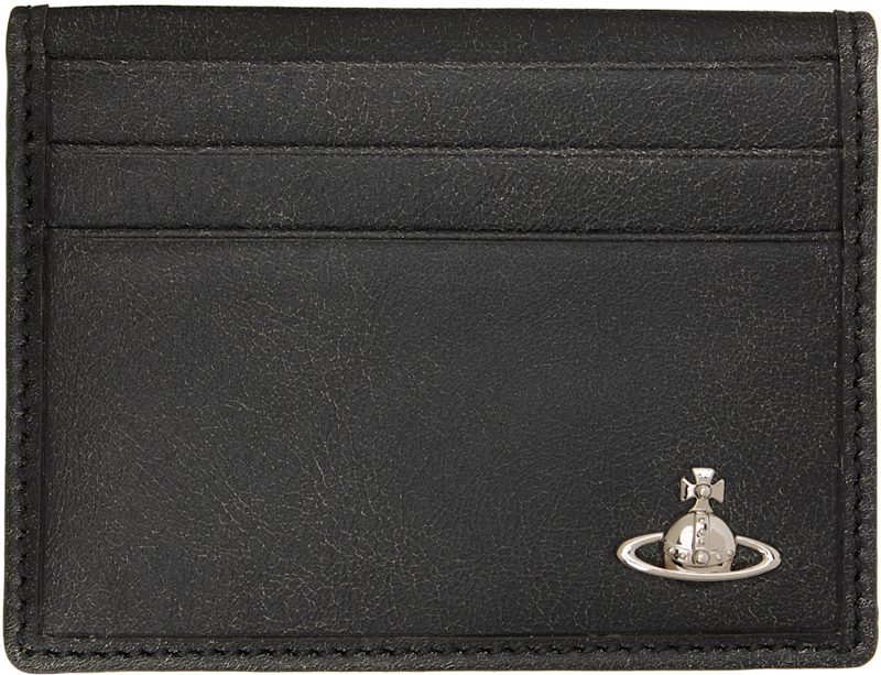 Black Orb Bifold Man Card Holder 262314M163063