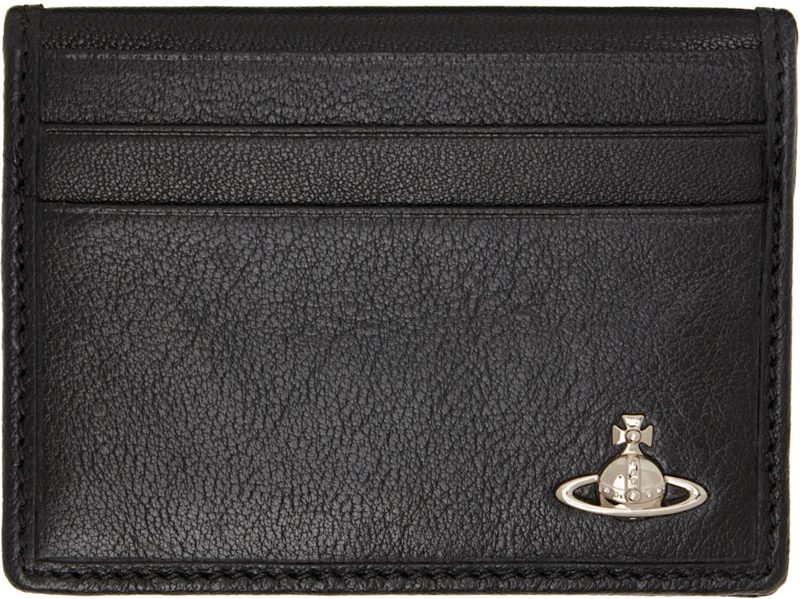 Black Orb Bifold Man Card Holder 262314M163054
