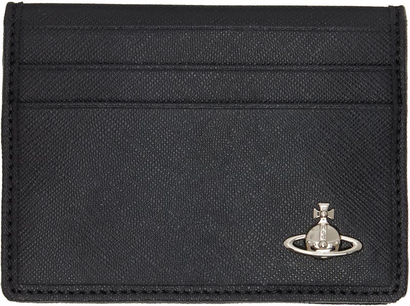 Black Orb Man Bifold Card Holder 262314M163004